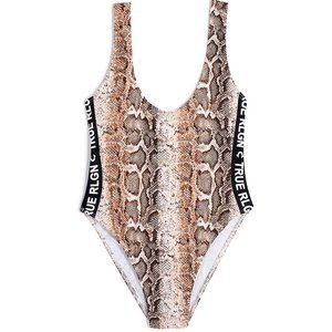BNWT True Religion python bodysuit
